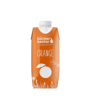 Becker's Best Orange Juice 12-Pack | 100% Natural & Lactose-Free | 330ml Bundle - International Shipping Available - Buy Online on GoSupps.com