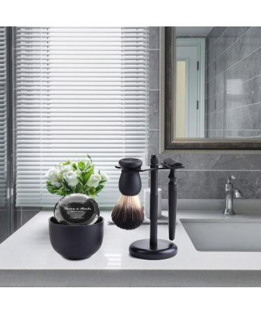 Premium Double Edge Safety Razor Kit | Stainless Steel Shaving Mug Soap & Brush | Perfect Gift for Men - Buy Online on GoSupps.com