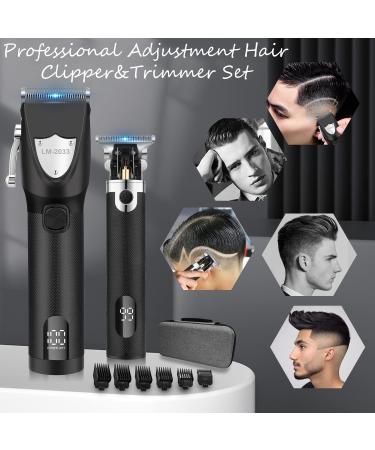 vsmooth Hair Clippers Cordless Hair Trimmer Electric Barber Clippers - Zero Gapped Trimmer Professional Beard Trimmer Rechargeable Hair Cutting Kit (Black) - Buy Online on GoSupps.com