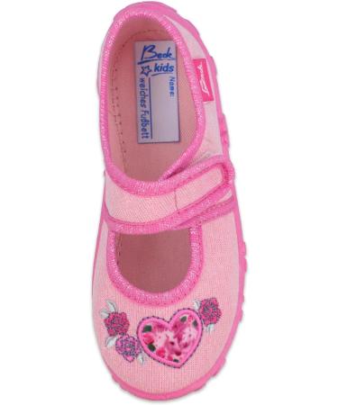 Beck Girls Darling Slippers 28 EU - Cozy Pink Slippers for Kids | International Shipping Available - Buy Online on GoSupps.com