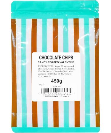Valentine Candy Coated Chocolate Chips 450 g - Buy Online on GoSupps.com