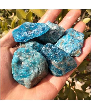 Natural Crystal Rough 500g Natural Apatite Rough Stones Blue Crystal Phosphorite Healing for Yoga Meditation Gifts - Buy Online on GoSupps.com