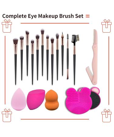 TAECHU Professional Eyeshadow Makeup Brush Set - 17Pcs/Set - Buy Online on GoSupps.com