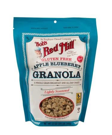 Bob's Red Mill Apple Blueberry Granola Gluten Free 12 oz (340 g)