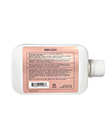 Raw Plus Rare Vegetable Glycerin Quart - Natural Pure USP Food Grade/Cosmetic Grade for Skin, Hair, Crafts, Soap Base Oil - Kosher, Halal, Pharmaceutical Grade - Buy Online on GoSupps.com