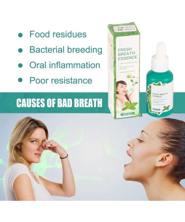 Mixture Remove Bad Breath Serum - 30ml Herbal Extract with Mint Freshness | Eliminate Oral Odor Naturally - Buy Online on GoSupps.com