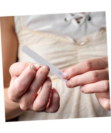 Healeved 1 Box Nail Art Box Acrylic Nail Kit De Manicura Manicure Kit Nail Files Dead Skin Nail File Buffer Manicure Accessories Clear Nail Tips Nail Brush Plastic Cosmetic Fake Nail Patch 15x6cm - Buy Online on GoSupps.com