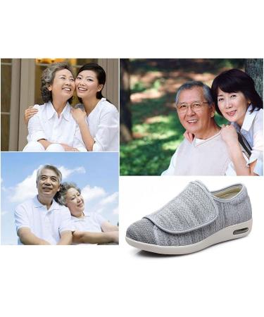 Yytcsjz Men s Diabetic Shoes - Wide Width Anti-Slip Orthopedic Slippers for Swollen Feet & Edema | Perfect Gift for Parents - Buy Online on GoSupps.com