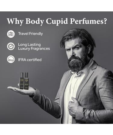 Bo.dy Cu.pid Luxury Perfume Gift Set for Men 4X20 ML | Long Lasting Premium Fragrances | Aqua Wave | Exotic Oud | Mr Wonderful | Aqua Storm | 80 ML - Buy Online on GoSupps.com