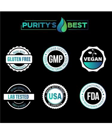 Purity's Best 4 MAGNESIUMS Premium Magnesium Glycinate Malate L-Threonate Citrate 300mg 180 Veggie Capsules Third Party Tested 3 Months Supply Muscle Energy Nerve and Cognition Support - Buy Online on GoSupps.com