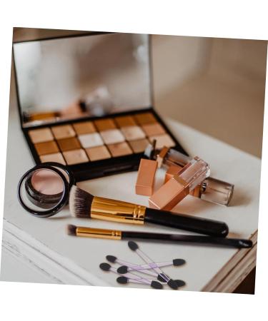 OHPHCALL 100pcs Eye Shadow Stick Makeup Eyeshadow Cosmetic Eyeshadow Applier Rubber Cotton Black - Buy Online on GoSupps.com