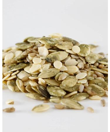 Go Raw Organic Sprouted Mixed Seeds with Sea Salt - 13 oz | Healthy Snack - Buy Online on GoSupps.com
