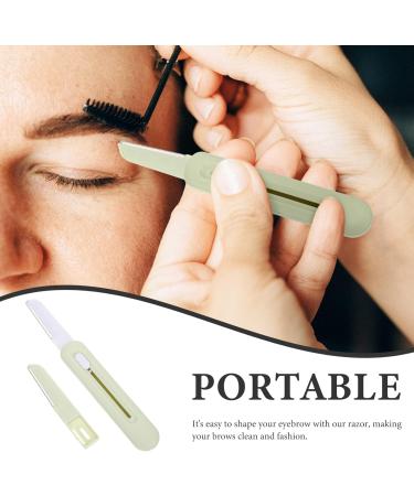 Minkissy Eyebrow Trimmer & Facial Hair Remover Set | Portable Women's Razor for Eyebrows & Armpit Hair Removal - Buy Online on GoSupps.com