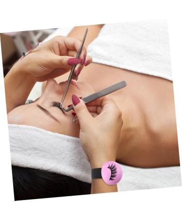 FOMIYES 2 Sets Eyelash Board & Curler - Pink 6x6cm Eyelash Holder for Fake Eyelashes - Perfect for Lash Artists - Buy Online on GoSupps.com