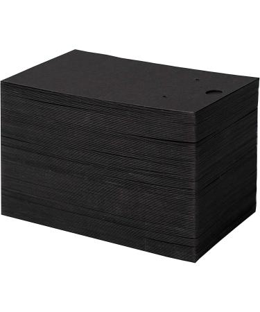 250 Pack Custom Black Earring Cards for Display - Bulk Earring Card Holders - 2 x 3.5 Inches - Buy Online on GoSupps.com