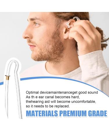 10Pcs Hearing Aid Tubes Lightweight Hearing Aid Tubes Suitable for Most Hearing Aids Tubes Flexible Hearing Aid Tubing Replacement Transmitting Clear Sound (3.1 * 2.0mm) - Buy Online on GoSupps.com
