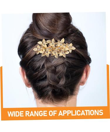 Holibanna Leaf Hairpin Hairclip Hair Roller Clips Hair Accessories Hair Claw Clips Barrette Hair Clips Bride Hair Clip Hair Toppers Spring Hair Clip Hair Styling Accessories Zinc Alloy - Buy Online on GoSupps.com
