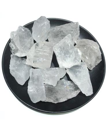 AAAA+ 500g Natural White Quartz Crystal Stone Rock Chips SpecimenCollection Natural Crystal Fish Tank Stone Stone Crystal Reiki