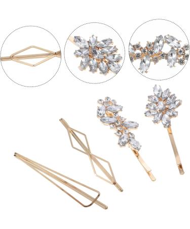 FOMIYES 16 Pairs Rhinestone Hair Clip Hair Pin Hair Accessories for Women Rhinestone Barrette Hair Ornament Clip Flower Hair Clip Bobby Pin Miss Zinc Alloy European and American Side Clip - Buy Online on GoSupps.com