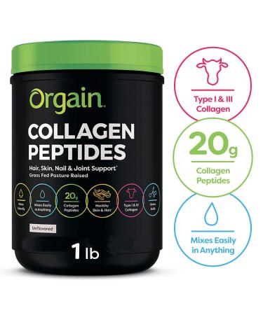 Orgain Organic Plant Based Protein Powder Hydrolyzed Collagen Powder - Buy Online on GoSupps.com