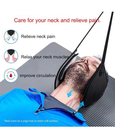Spine Chiropractic Decompression Device - Ergonomic Cervical Traction Hammock for Cervical Spine Protection - Buy Online on GoSupps.com