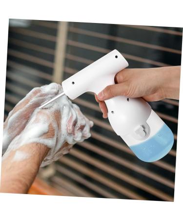 Gogogmee 1 Set Electric Frother Foam Body Wash Facial Face Wash Cleansing Shampoo Face Household Cleaning Tools Plastic Foaming Maker Bubbling Supply Abs.pp.silicone White - Buy Online on GoSupps.com