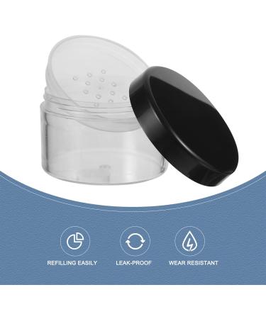 LALAFINA 2pcs Box Lotion Makeup Canisters Loose Containers Talcum Frosted Travel - Buy Online on GoSupps.com