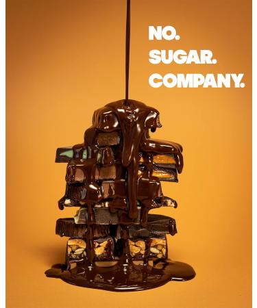 No Sugar Company Keto Bar Snack - Chocolate Mint - Pack of 12 - 1.41 Oz. - Buy Online on GoSupps.com