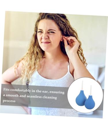 COOLHIYA 2Pcs Ear Cleaning Bulb Set Portable Ear Wash Tool for Adults and Boys and Girls for Home Use - Buy Online on GoSupps.com