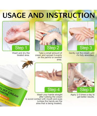 Hxtmkt Bienergiftsalbe - Joint & Bone Therapy Bee Cream for Arthritis Pain Relief | International Shipping - Buy Online on GoSupps.com