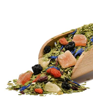 Venusti sp Z oo Verde Mate Green Passionate Fruits 05kg Rich exotic composition of yerba mate The power of fruity refreshment Natural stimulation Brazilian yerba mate 500g - Buy Online on GoSupps.com