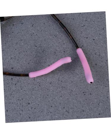 Doitool 5 Pairs Silicone Glasses Leg Bands | Slipproof Ear Protectors for Sunglasses | Anti-Slip Accessories in Medium Pink - Buy Online on GoSupps.com