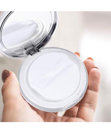  POPETPOP POPETPOP 4 Pieces Loose Powder Box Sample Containers Bulk Powder Puff Small Plastic Container Powder Container Powder Case 5g Miniature Compact Foundation - Buy Online on GoSupps.com