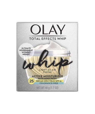 Olay Total Effects Whip Moisturizer SPF 25 - Fragrance-Free, 1.7 oz - Buy Online on GoSupps.com