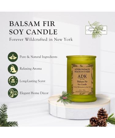 ADK Balsam & Fir Scented Candle | 10 Oz Natural Aromatherapy for Home & Kitchen D cor | Relaxing Plant-Based Wax Gift Candle - Buy Online on GoSupps.com