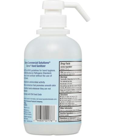 Clorox Commercial Solutions Hand Sanitizer Pump 16.9 oz | Professional Liquid Gel Hand Sanitizer - Buy Online on GoSupps.com