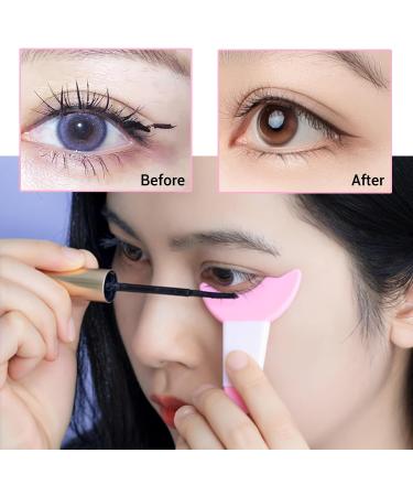 LYSAIMG 4Pcs Eyeliner Tool Eyeliner Stencil Tool Silicone Eyelash Guide Shield Reusable Mascara Makeup Tool Eyelash Eyeshadow Auxiliary Applicator Tool for Makeup - Buy Online on GoSupps.com