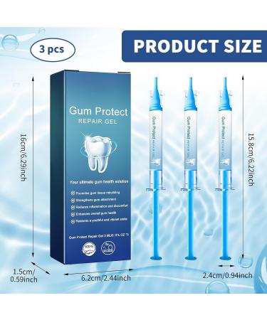 Gum Therapy Gel Set 3 Pieces for Deep Cleaning Stain Removal and Gum Protection - Buy Online on GoSupps.com