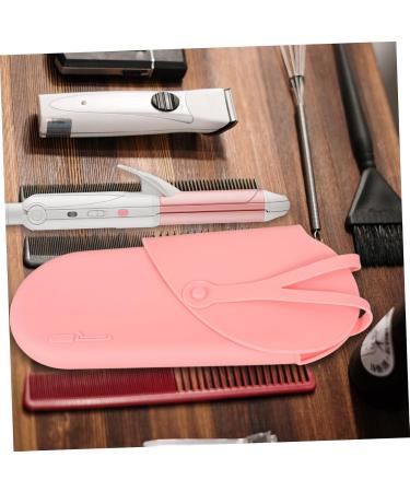 Gogogmee Curling Iron Storage Bag Portable Curling Iron Bag Hair Curler Pouch Hair Dryer Bag Hotel Storage Bag Hair Iron Pouch Anti-scald Curling Iron Bag Curling Iron Storage Organizer 29.50X13.50X2.00CM Pink - Buy Online on GoSupps.com