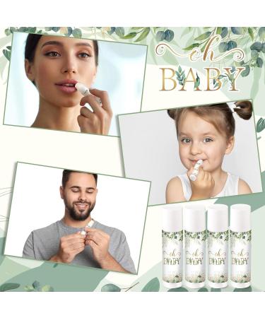 40 Pieces Jasmine Lip Balm Bulk - Floral Moisturizing Favors for Baby Showers Gender Reveal & Gift Baskets - Ideal for Women Men & Kids - Buy Online on GoSupps.com