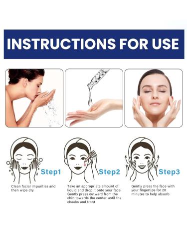 2PC Botox Face Serum | Instant Face Lifting Cream with Vitamin C & E | Women's Facial Essence for Youthful Glow - International Shipping - Buy Online on GoSupps.com