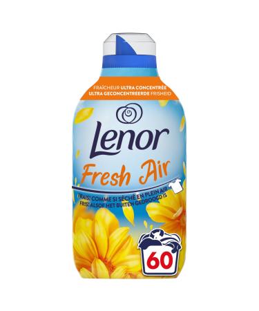 Lenor Fresh Air, Fabric Softener, 60 Washes, Sunrays, Ultra Concentrated Freshness Formula, For A Breeze Of Freshness And Cle