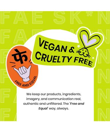 F A E B eau ty No White Cast Lightweight Sunscreen With SPF 50+ PA++++ | Fragrance Free Natural Finish | Non Greasy Broad Spectrum SPF Juice | Hydrates Skin | For All Skin Types | Vegan (50ml) - Buy Online on GoSupps.com