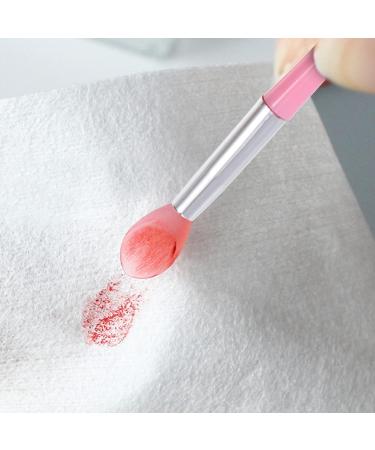 Minkissy Makeup Set 2 Sets Silicone Lip Lipstick Lip Gloss Wands Applicator Lip Masks Sticks Eyeshadow Makeup with Covers for Lips Oil Cosmetic Lip Balm Set - Buy Online on GoSupps.com