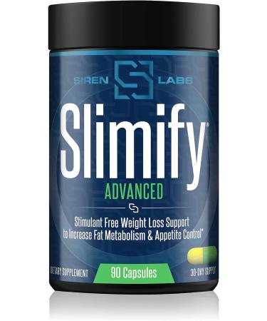 Siren Labs Slimify Advanced Fat Burner & L-Carnitine Elite Combo Pack - Stim Free Weight Loss Support (90 Capsules + 32 Servings) - Buy Online on GoSupps.com