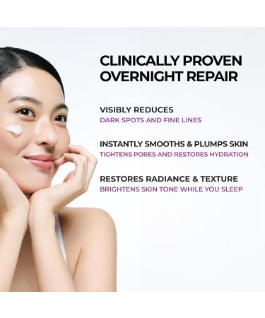 JUMISO Niacinamide 5+ Overnight Capsule Cream (50ml/1.69 fl oz) Melting Capsule Sleeping Mask 5% Niacinamide + 1% TXA + Glutathione Tone Appearance Care for Glass Skin Korean Skincare - Buy Online on GoSupps.com