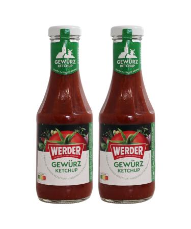 2-pack Werder spice ketchup 2 x 450 ml Fruity spice 450 ml (2-pack)