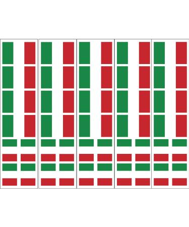 Italian Flag Temporary Tattoos  Italy Party Favors