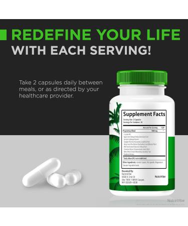 NutraVibe (3 Pack) Tropical Rise Official Tropical Rise Capsules Tropical Rise for Men Pills to Support Overall Health Stamina & Well-Being Premium Tropical Rose Pastillas Review (180 Capsules) - Buy Online on GoSupps.com