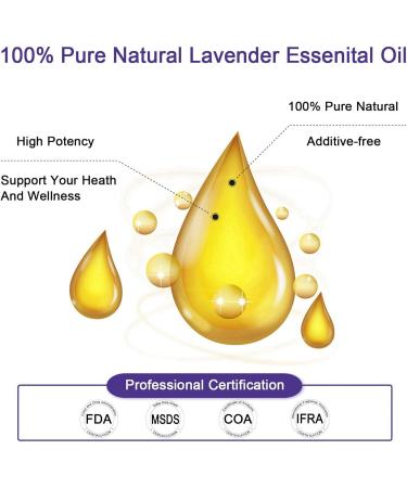 Buy Lavender Oil for Aromatherapy - Essential Oil for Skin & Massage - Travel Size 10ml - Buy Online on GoSupps.com